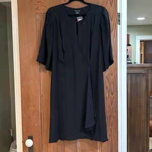 City Chic Black Dress size 14 NWT